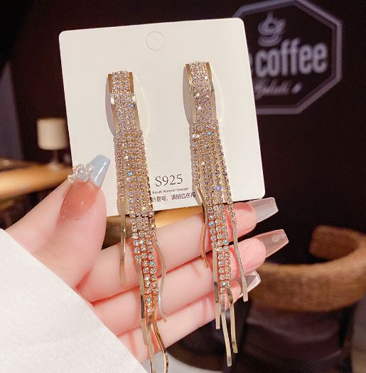 TYTYLY Korean Long tassel Earrings1